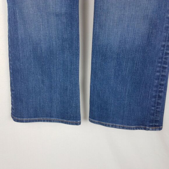 J Brand Phoebe Jeans Curvy Fit Boot Leg Medium Wash Cotton Stone Wash Size 28 - Picture 5 of 9